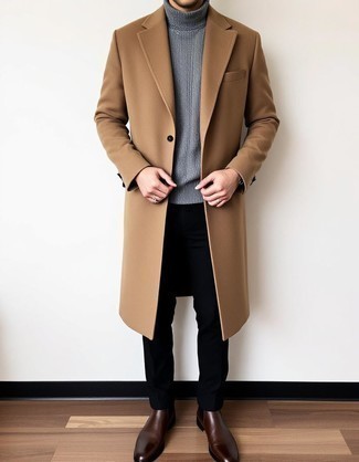 Как носить водолазку с ботинками челси мужчине