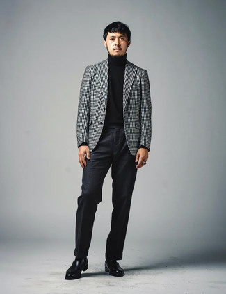 Как носить водолазку с ботинками челси мужчине