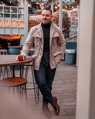 Как носить водолазку с классическими ботинками мужчине