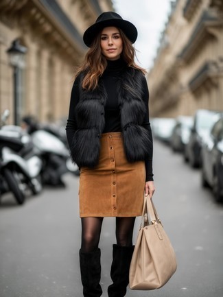 С чем носить водолазку женщине