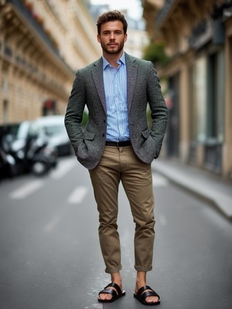 С чем носить твидовую куртку мужчине