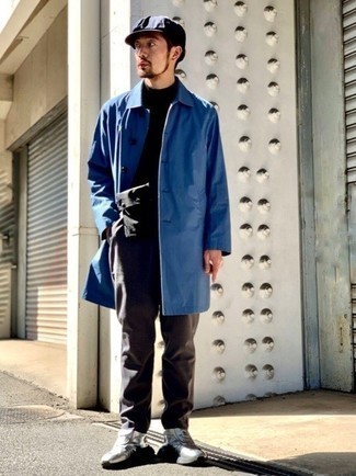 Мужская темно-синяя кепка от Lacoste