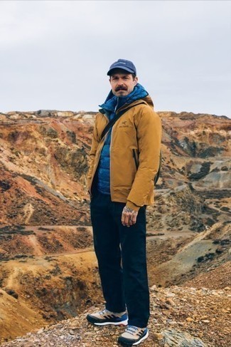 Мужская синяя стеганая куртка без рукавов от Canada Goose