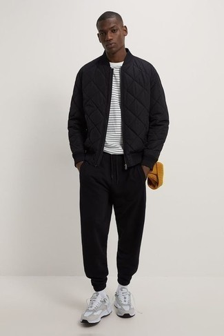 Мужские черные спортивные штаны от Reebok Classics