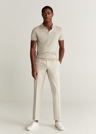 Мужские белые кожаные низкие кеды от Giuseppe Zanotti Design