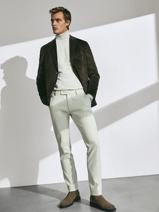 Белые брюки чинос от Lanvin