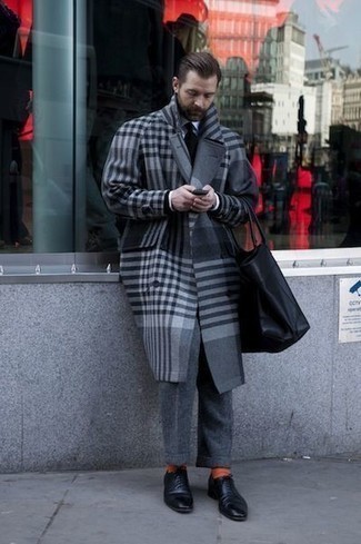 Мужской черный пиджак от Saint Laurent