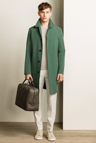 Мужской зеленый дождевик от Calvin Klein 205W39nyc