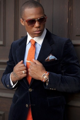 С чем носить бархатный пиджак мужчине