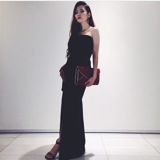 С чем носить бархатный клатч