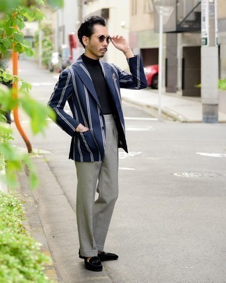 С чем носить бархатные лоферы мужчине