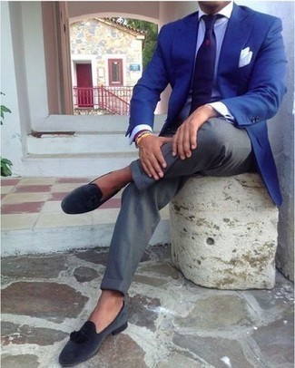 С чем носить бархатные лоферы с кисточками