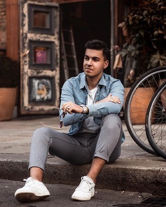 С чем носить фиолетовые солнцезащитные очки мужчине