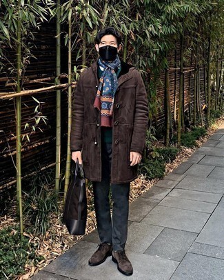 С чем носить бело-зеленые носки мужчине