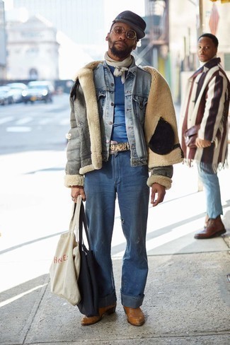 С чем носить бело-красный шарф мужчине