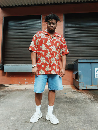 Какие шорты носить с белыми кроссовками мужчине