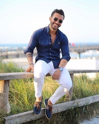 С чем носить белый браслет из бисера мужчине