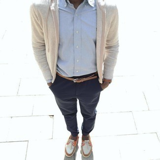 С чем носить белые топсайдеры