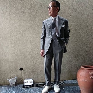 С чем носить белые броги