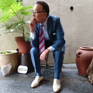 С чем носить белые броги