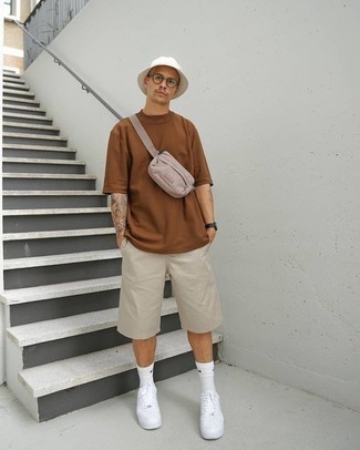 С чем носить белую панаму мужчине