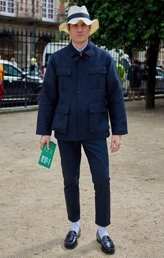 С чем носить белую панаму мужчине