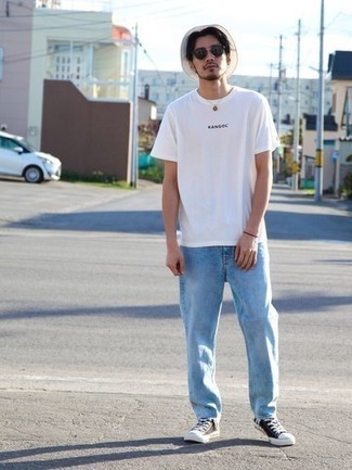 С чем носить белую панаму мужчине