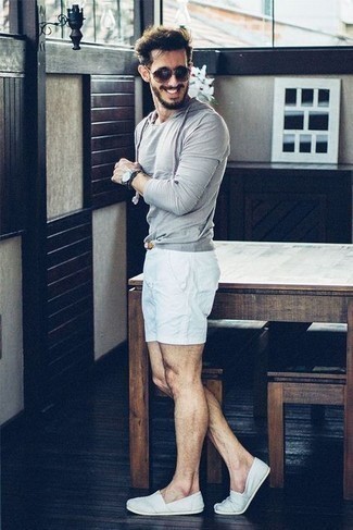 С чем носить белый ремень из плотной ткани мужчине