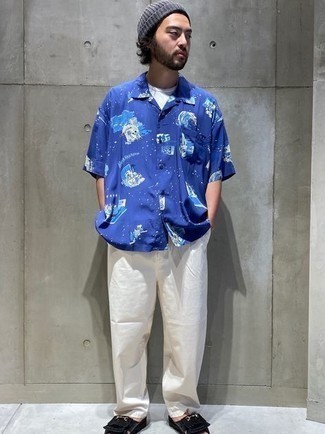 Какие сандалии носить с белыми брюками чинос