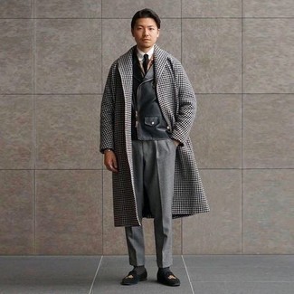 С чем носить белое пальто мужчине