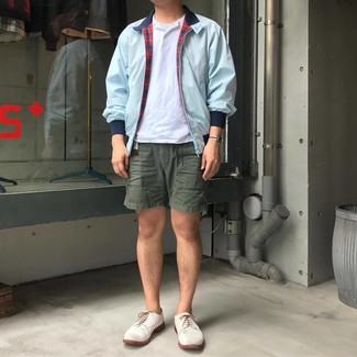 С чем носить белые туфли дерби