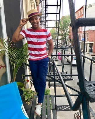 С чем носить белые туфли дерби