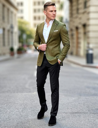 Какие пиджаки носить с белой классической рубашкой мужчине