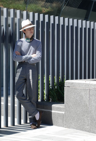 С чем носить белую шляпу мужчине