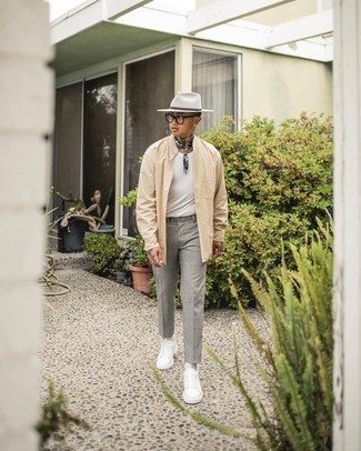 С чем носить белую шляпу мужчине