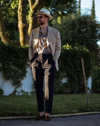 С чем носить белую шляпу мужчине