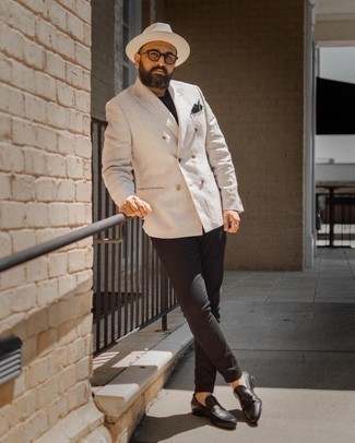 С чем носить белую шляпу мужчине