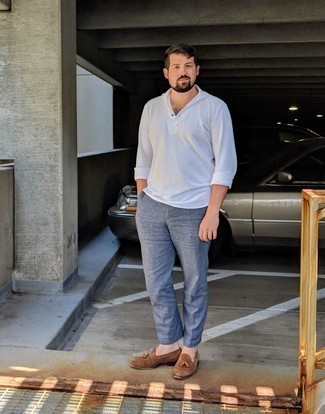 Какие лоферы носить с белым худи мужчине