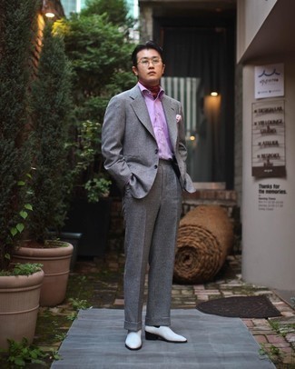 С чем носить белые кожаные ботинки мужчине