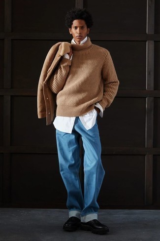 Какие водолазки носить с белой рубашкой с длинным рукавом мужчине