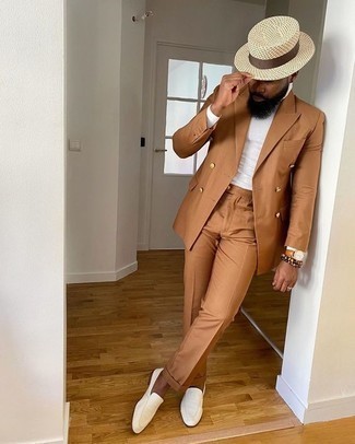 С чем носить белый свитер с воротником поло мужчине