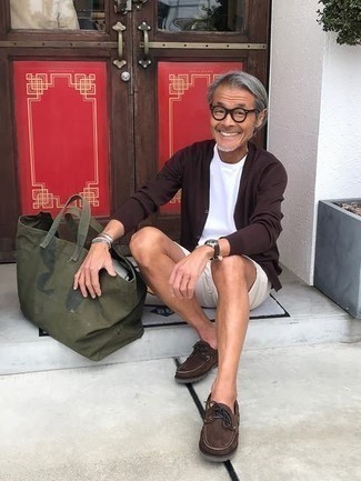 Какие топсайдеры носить с белыми шортами