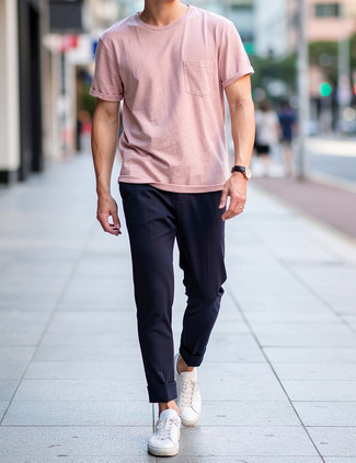 С чем носить белые кеды мужчине лето