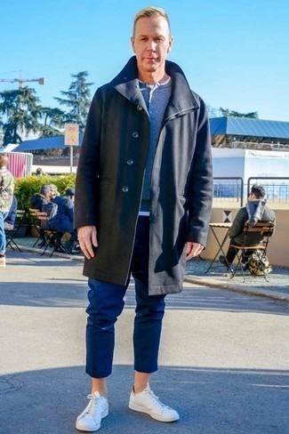 С чем носить белые кеды за 40 лет мужчине