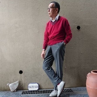 С чем носить белые кеды за 60 лет мужчине