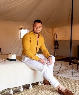 С чем носить белую соломенную шляпу мужчине