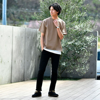 Какие туфли дерби носить с белой майкой