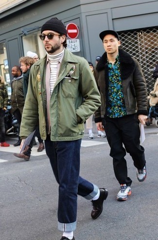 Какие туфли дерби носить с белой водолазкой