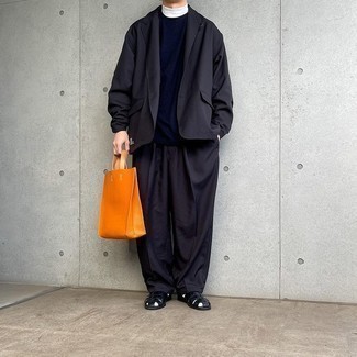 Какие сандалии носить с белой водолазкой мужчине