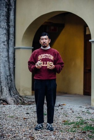 Какие свитшоты носить с белой водолазкой мужчине